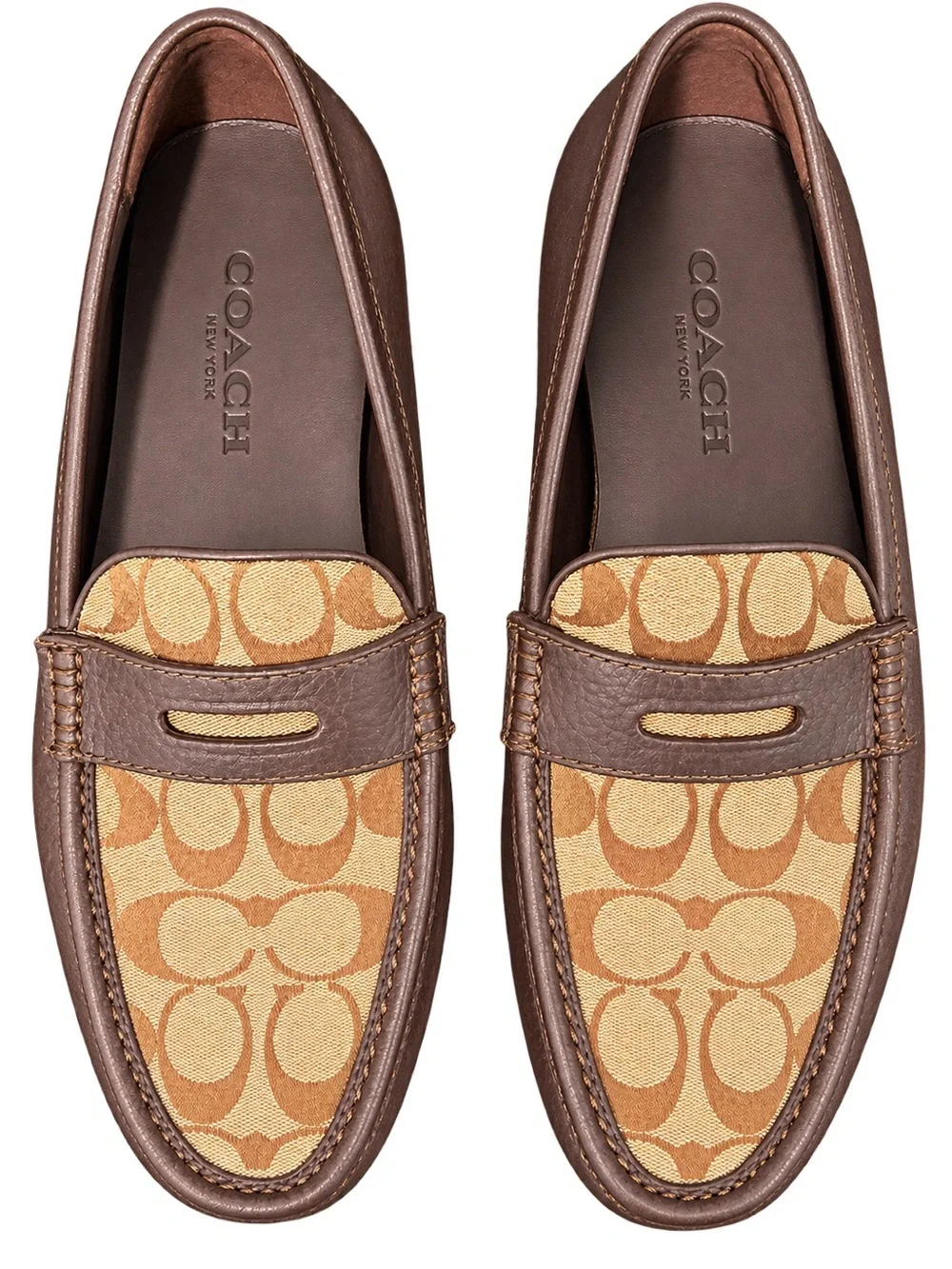 COACH Liam Driver In Signature Jacquard